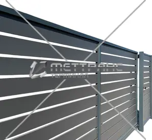 Забор из евроштакетника в Павлодаре